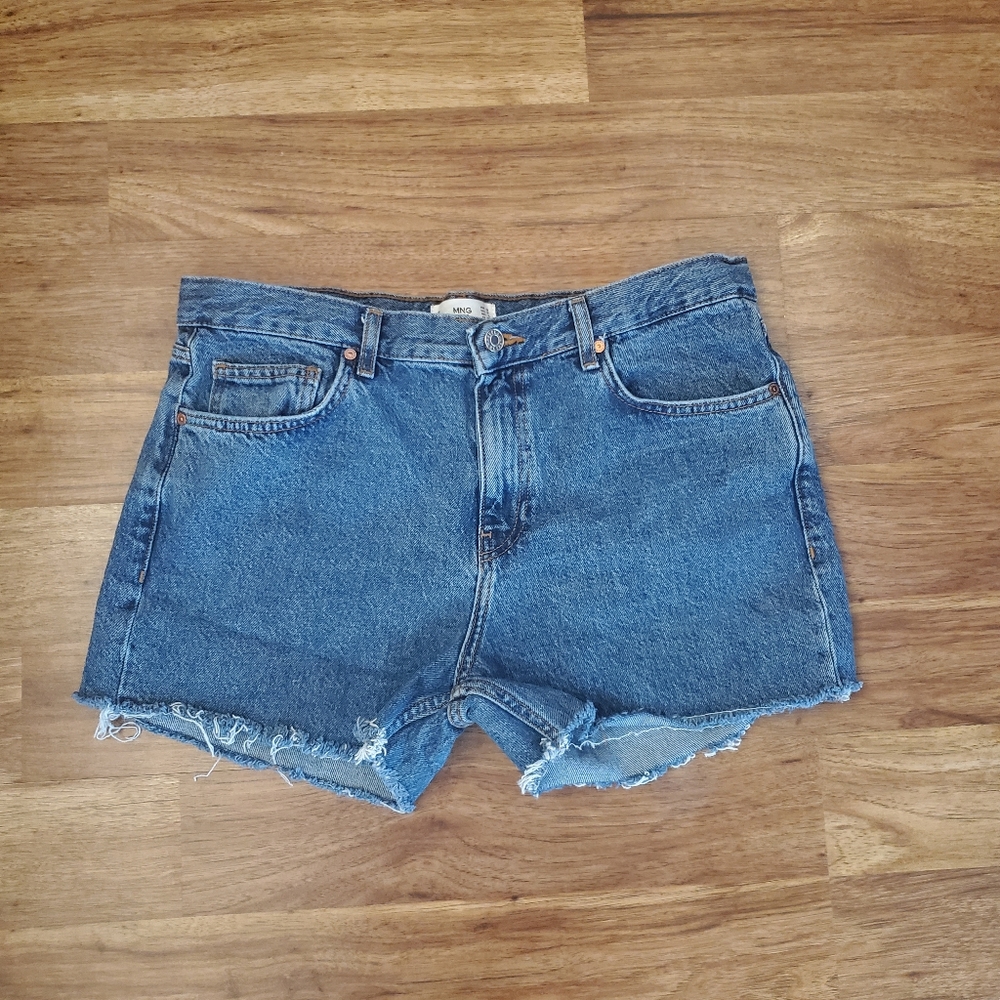 MNG Size 10 Cutoff High Rise Jean Shorts